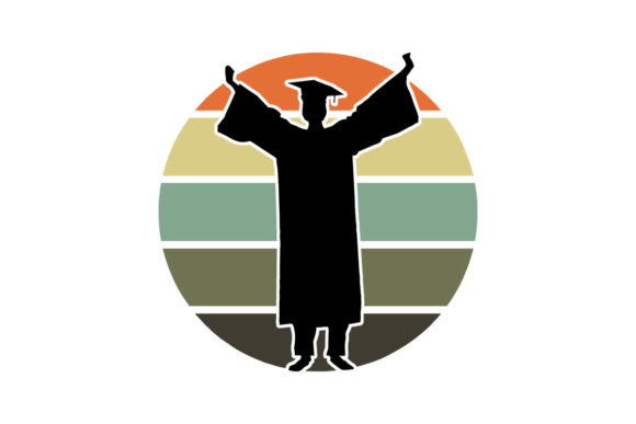 Graduating Male Student Sunset