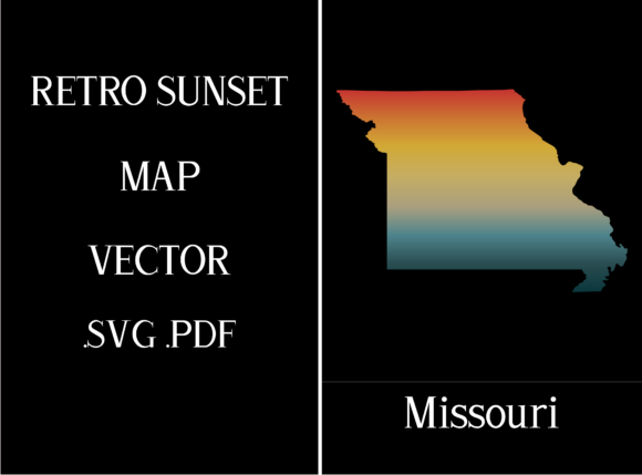 Missouri Retro Sunset Map: A Designer's Stitch Review