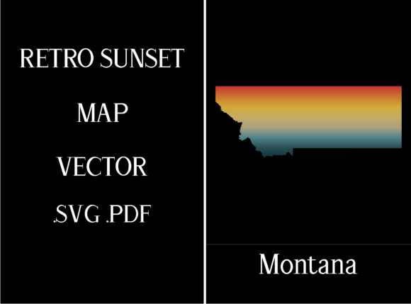 Montana Retro Sunset Map: A Designer's Stitch Review