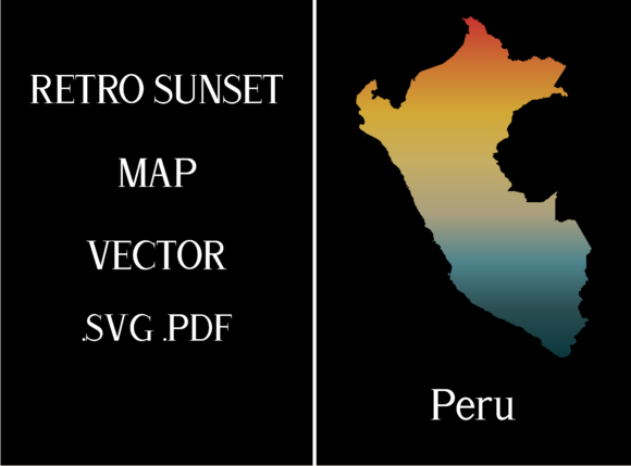 Peru Retro Sunset Map: A Designer's Stitch Review