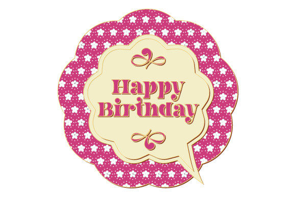 Retro Speech Bubble EPS SVG Sublimation