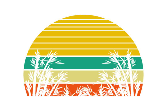 Review: Wheat Grass Retro Vintage Sunset PNG SVG