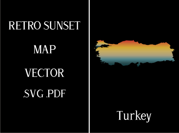 Turkey Retro Sunset Map: A Designer's Stitch Review