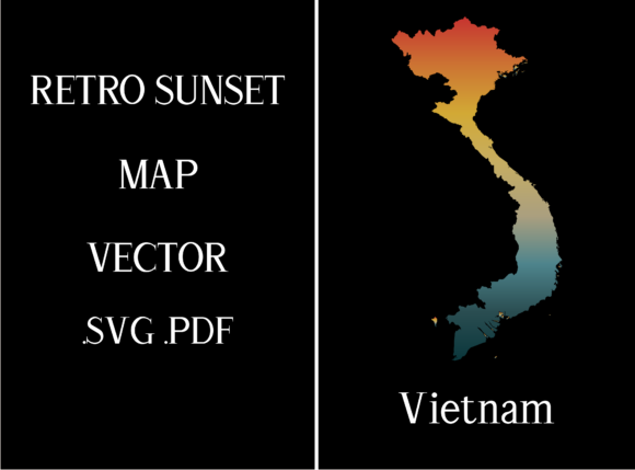 Vietnam Retro Sunset Map: A Designer's Stitch Review
